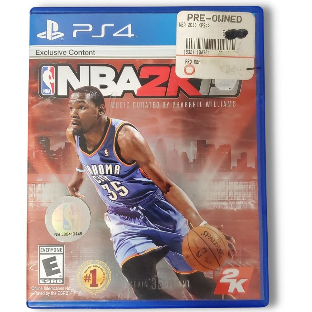 PS4 NBA 2K15 Pre-owned Video Game Disc